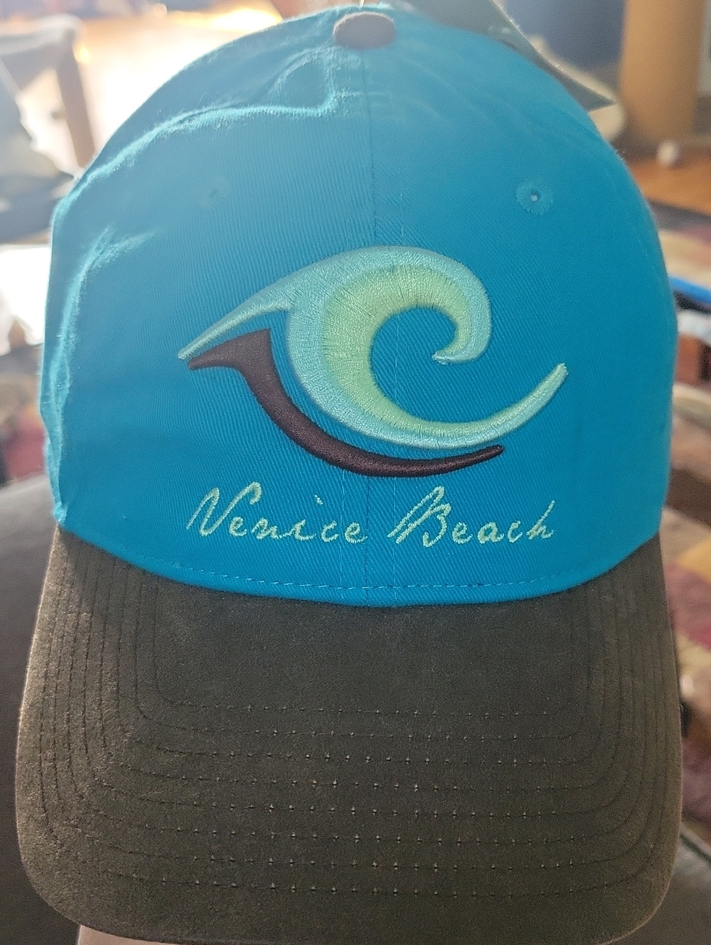 The Game Venice Beach turquoise cap NEW